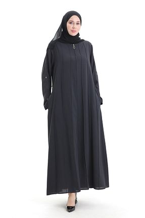 کلاه و ابایا طوسی زنانه پنبه ای sefamerve - کد 931693186