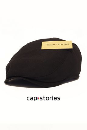 کلاه مشکی مردانه پنبه ای Capstories - کد 931719650
