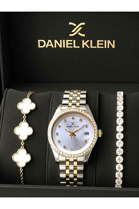 ساعت مچی سفید زنانه 26-30 میلی متر Daniel Klein - کد 822061139