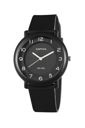 ساعت مچی مشکی بچه گانه 37 میلی متر captiva - کد 773481126