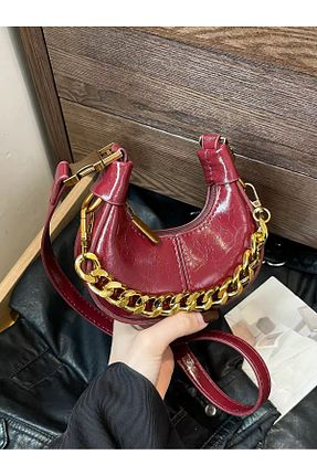 کیف دستی زرشکی زنانه ابعاد کوچک Mojeva - کد 931736231