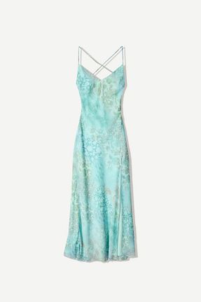 لباس سبز زنانه بافتنی Bershka - کد 931740399