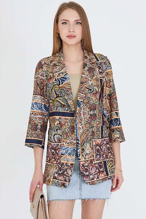 کت آبی زنانه رگولار armonika - کد 931738602