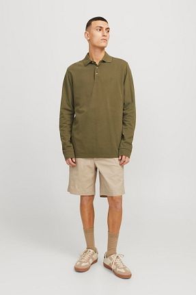 شلوارک و برمودا سبز مردانه Relaxed Jack & Jones - کد 932420326