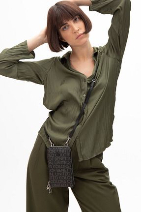کیف پول مشکی زنانه ابعاد کوچک United Colors of Benetton - کد 669197025