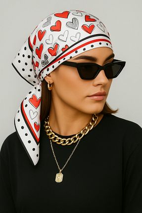 دستمال گردن رنگی زنانه پلی استر NOTHING - کد 929959376