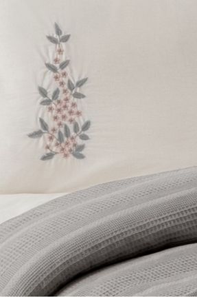 پیکه و ست پیکه دونفره طوسی پنبه ای Sevim - کد 858141846