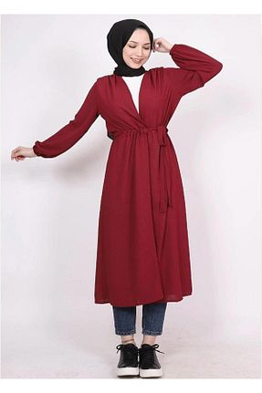 رویه حجاب زرشکی زنانه پنبه ای Liva - کد 932554245