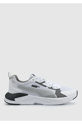 کفش اسنیکر سفید مردانه بند دار Puma - کد 879198917
