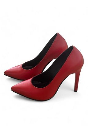 کفش استایلیتو قرمز پاشنه نازک PATRON SHOES - کد 931819675