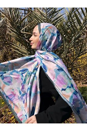 شال آبی زنانه lune - کد 931821911