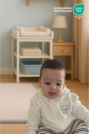سوئیشرت طوسی بچه گانه نقش دار / کار شده Lilalinda - کد 862909888