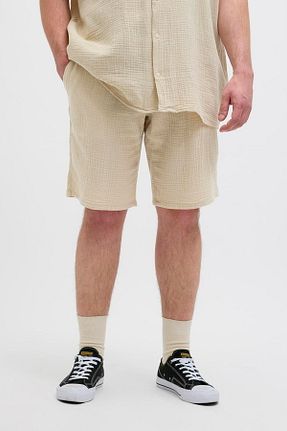 شلوارک و برمودا سرمه ای مردانه Relaxed Jack & Jones - کد 931844609
