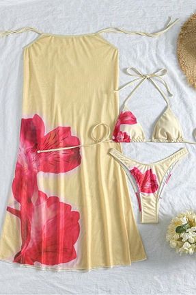 ست بیکینی زرد زنانه Polyamid BELLA NOTTE - کد 931861873
