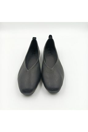 بابت مشکی زنانه چرم خالص Escarpinshoes - کد 923372658