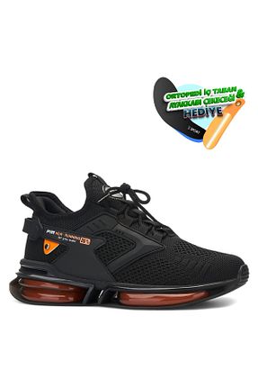 کفش اسنیکر مشکی مردانه بند دار E SPORT - کد 832944680