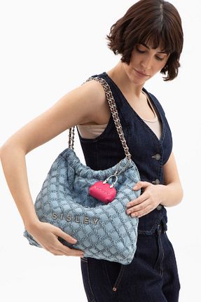 کیف دوشی آبی زنانه Sisley - کد 931849084
