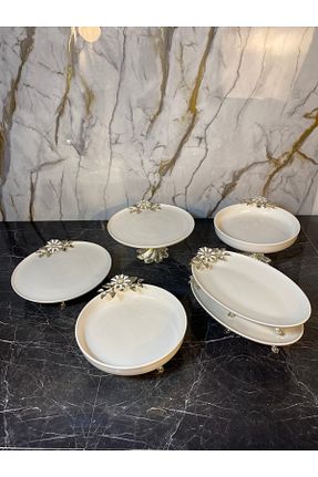 بشقاب سفید پرسلن MAY HOME - کد 931849354
