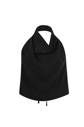 بلوز مشکی زنانه ساده La Sarta - کد 928039101