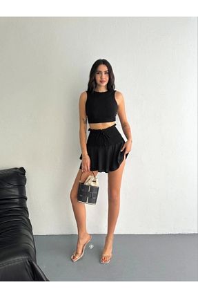 ست بالاتنه و پائین تنه رنگی زنانه بافتنی nedo7 - کد 931864236