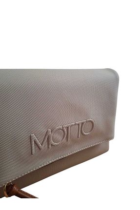 کیف پستچی مشکی زنانه چرم مصنوعی MOTTO - کد 931863243