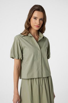 پیراهن سبز زنانه رگولار Antioch - کد 931872752