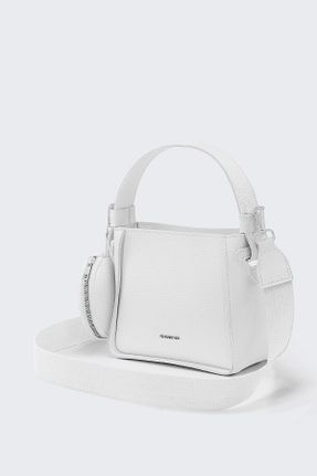 کیف دستی سفید سایز متوسط Housebags - کد 931879859