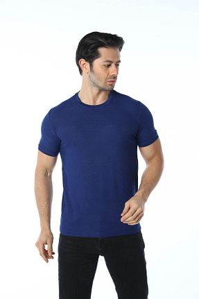 تیشرت آبی مردانه رگولار rugatchi - کد 847748395