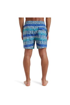 شلوارک ساحلی فیروزه ای مردانه بافتنی Quiksilver - کد 923918624