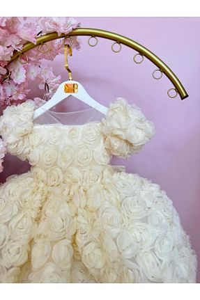 لباس بژ بچه گانه بافتنی Hly Karol Tasarım - کد 858288652