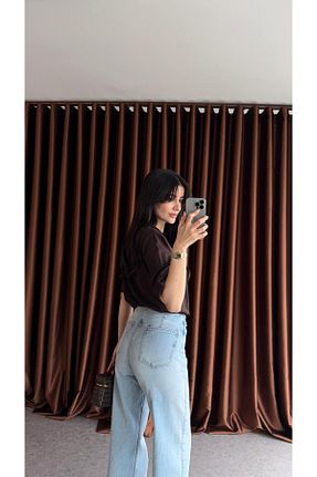 شلوار جین رنگی زنانه پاچه ساده HAZELANNA - کد 931893991