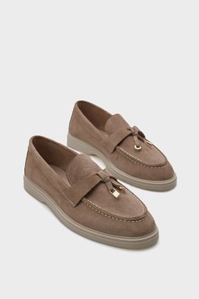 کفش لوفر قهوه ای زنانه چرم مصنوعی Capone Outfitters - کد 920708058