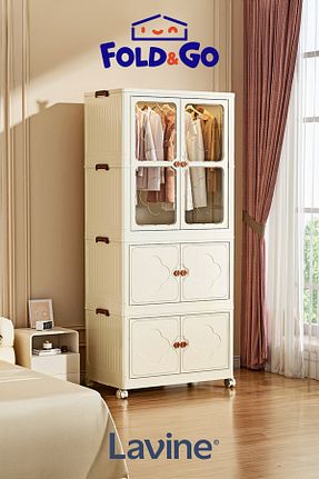 کابینت چند منظوره سفید پلاستیک obido - کد 929653997
