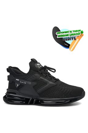 کفش اسنیکر مشکی مردانه بند دار E SPORT - کد 832946119