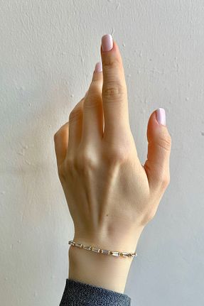 دستبند جواهر زرد زنانه زیرکن Bijou Luz - کد 931902586