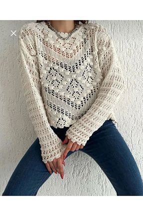 بلوز زنانه Ajurlu tülaybutik - کد 931902126