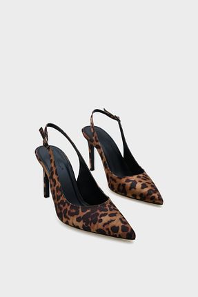 کفش استایلیتو قهوه ای پاشنه نازک Capone Outfitters - کد 901794843