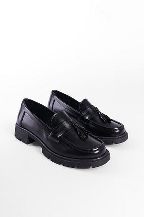 کفش لوفر مشکی زنانه جیر Capone Outfitters - کد 855238113