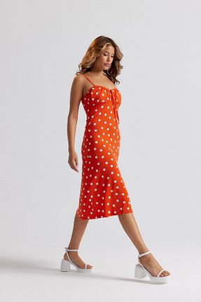 صندل سفید زنانه پاشنه پلتفرم Capone Outfitters - کد 808484125