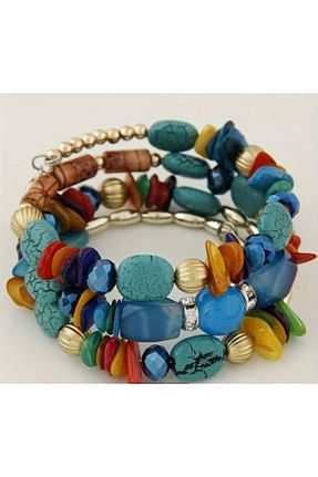 دستبند جواهر آبی زنانه سنگ طبیعی Store - کد 931964228