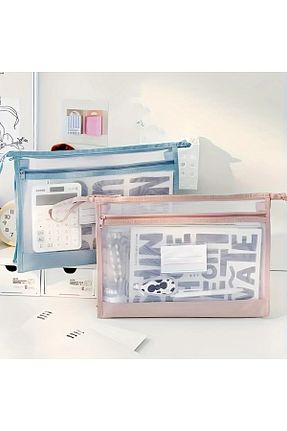 کیف لپ تاپ و مدارک بژ زنانه 15.6 اینچ GlassySKY - کد 931960187