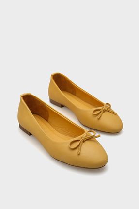 بابت زرد زنانه چرم خالص Capone Outfitters - کد 839677265