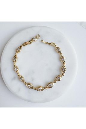 دستبند استیل (فولاد) طلائی استیل (فولاد) VenüsDesign - کد 931982553
