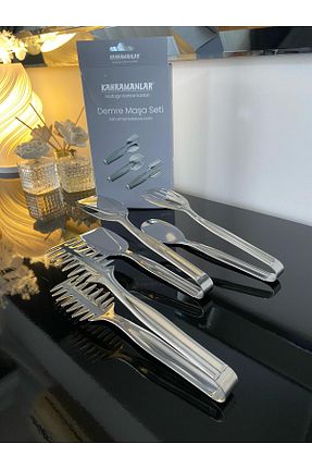 ست پذیرائی طوسی استیل ضد زنگ Kahramanlar - کد 930343509