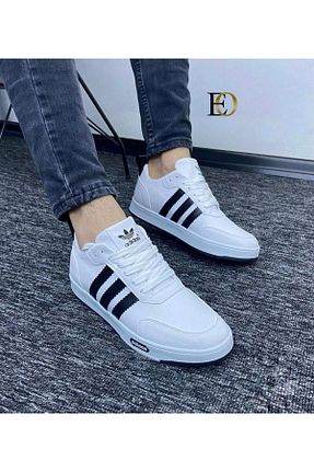 کفش کژوال سفید مردانه چرم مصنوعی Butik - کد 932000112