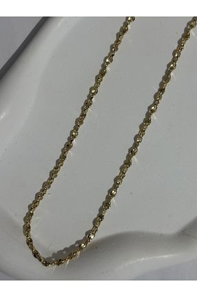 گردنبند استیل ( فولاد ) زرد زنانه استیل (فولاد) almitra jewelry - کد 932022282