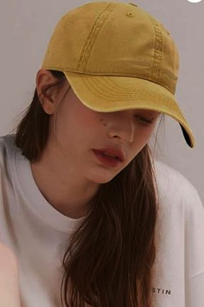 کلاه زرد زنانه پنبه ای Ritagarcia - کد 659010010