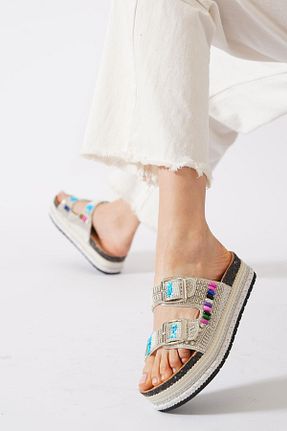 دمپائی خانگی سفید زنانه پاشنه تخت Moda Pie - کد 932032328