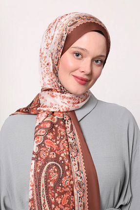 شال قهوه ای زنانه LuvenSara - کد 932026797