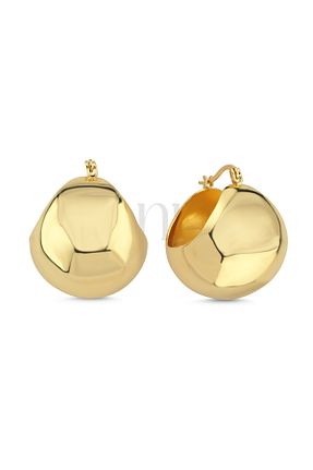 گوشواره استیل (فولاد) طلائی زنانه استیل (فولاد) VenüsDesign - کد 723831900